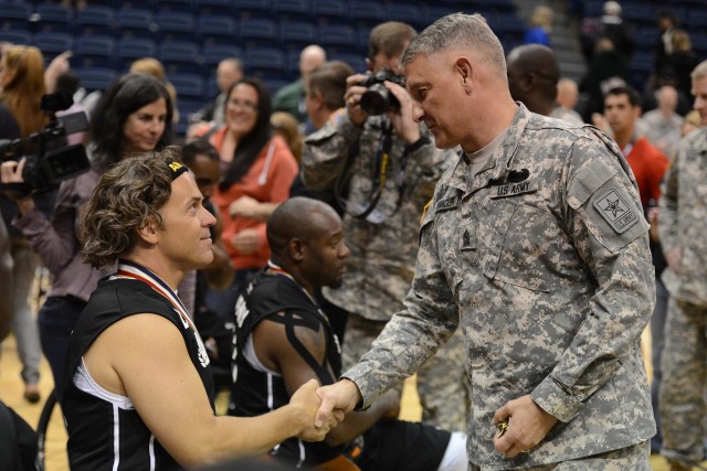 Warrior Games golden three-peat for Army wheelchair basketball