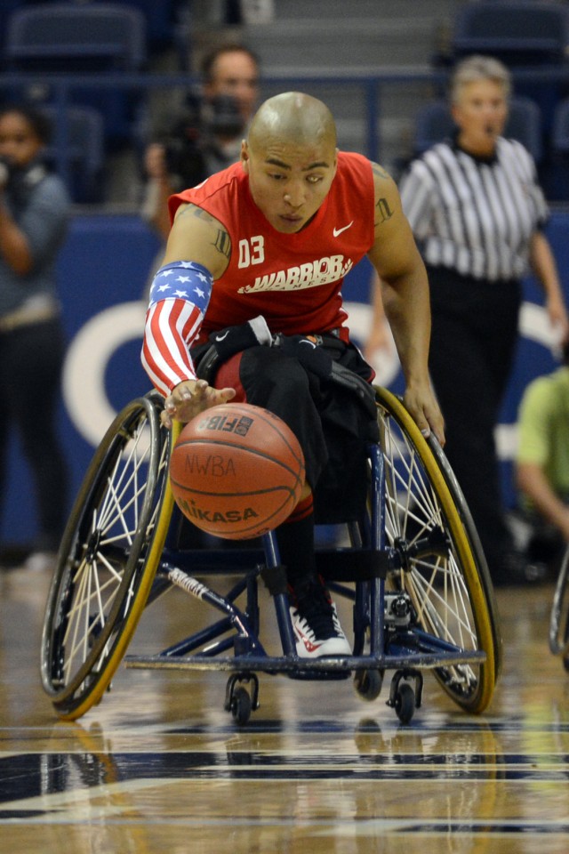 Warrior Games golden three-peat for Army wheelchair basketball