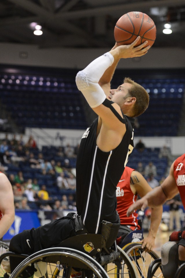 Warrior Games golden three-peat for Army wheelchair basketball