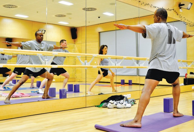 Wounded warriors embrace yoga