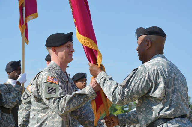 Passing the colors