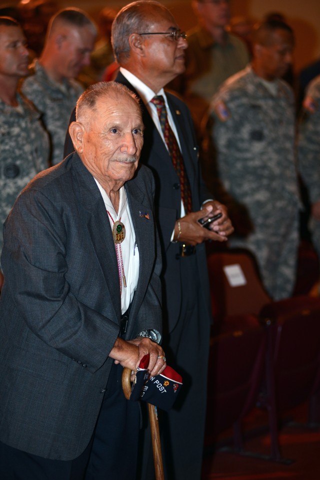 Honoring a veteran