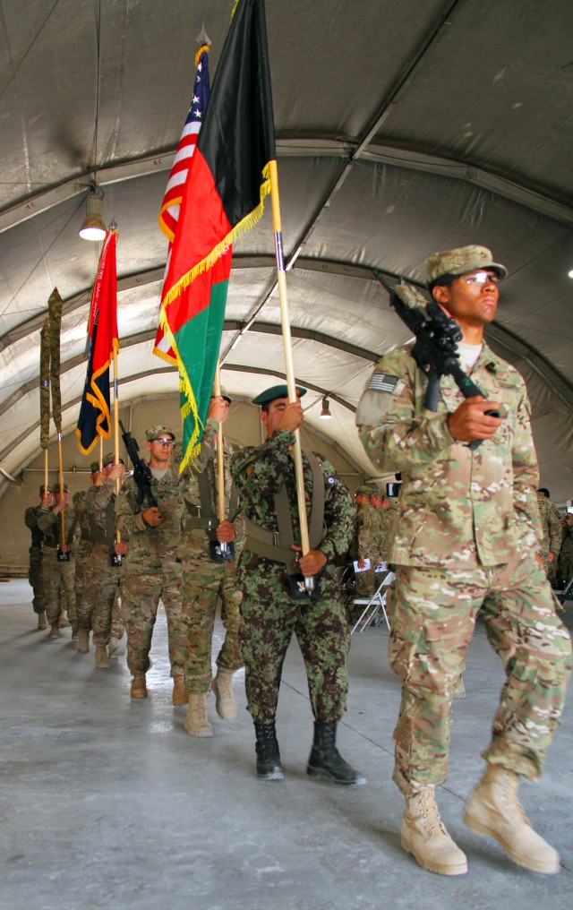 'Currahees' uncase colors in Afghanistan