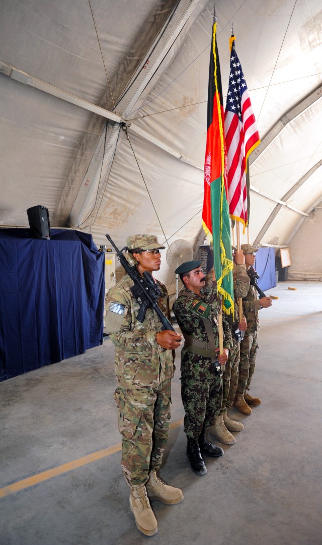 'Currahees' uncase colors in Afghanistan