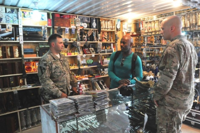 'Hollywood Ambassadors' visit FOB Gamberi