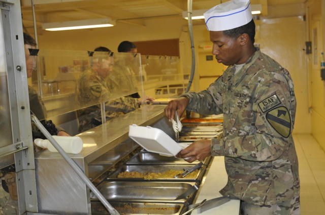 Cooks improvise, create new menu items