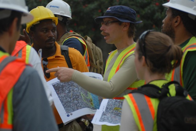 American engineers unite to train Haitian engineers to assess building damage