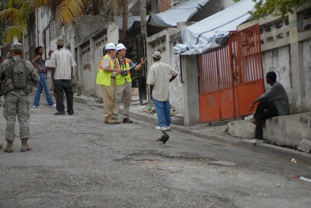 American engineers unite to train Haitian engineers to assess building damage