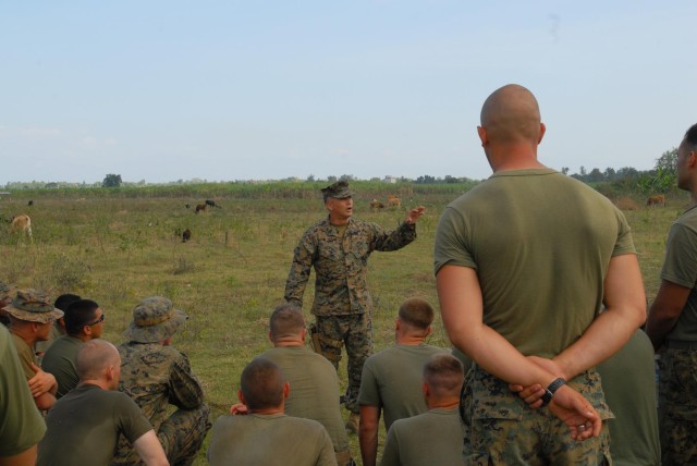 Joint Task Force - Haiti/SOUTHCOM senior enlisted adviser visits Marines in Haiti