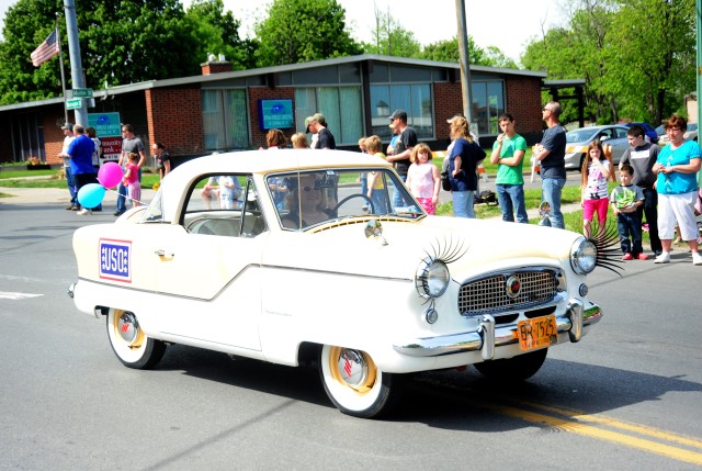 Armed Forces Day Parade near Fort Drum