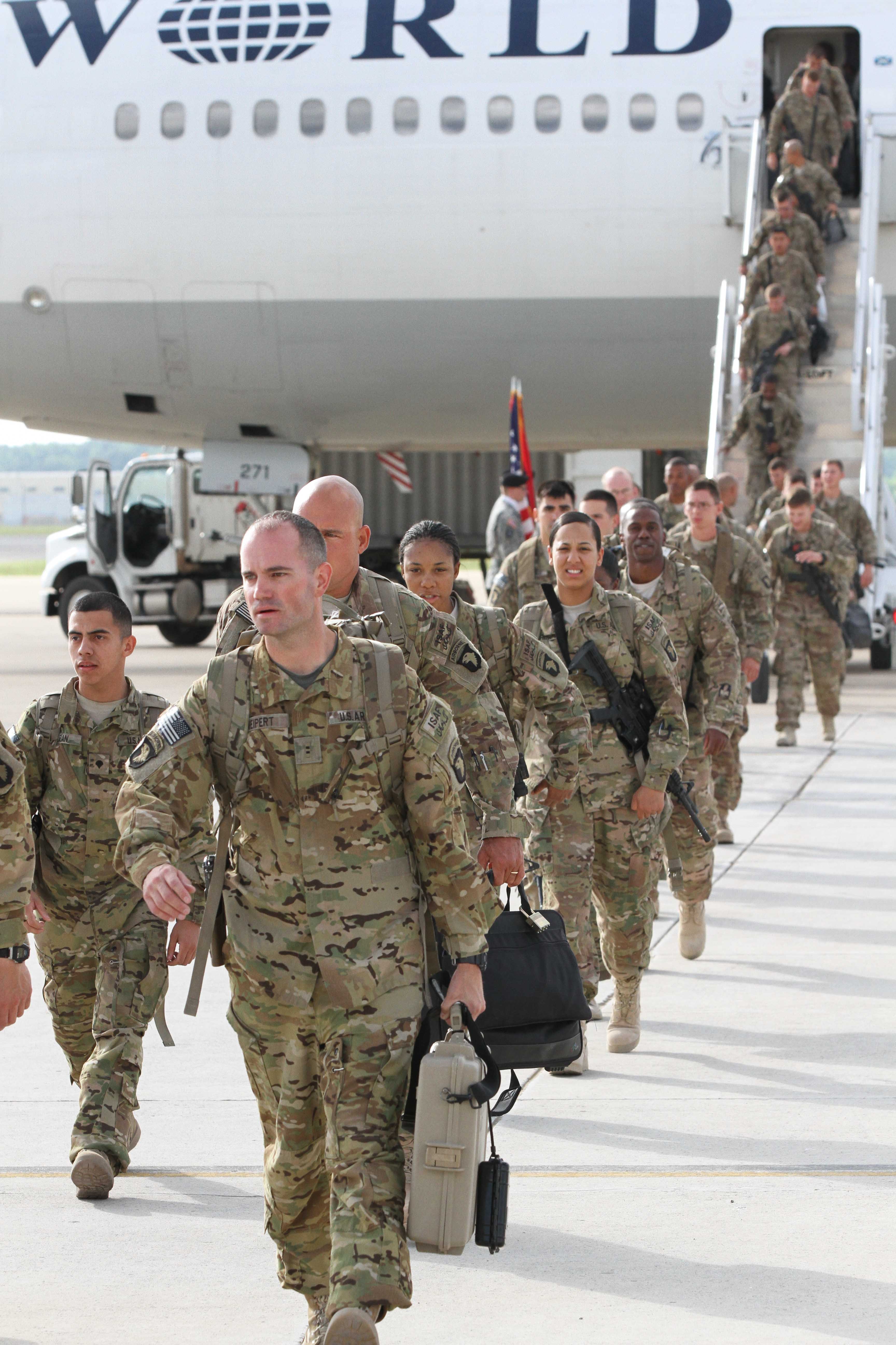 101st AIRBORNE DIVISION WELCOMES BACK SOLDIERS FROM 2 BRIGADES ...