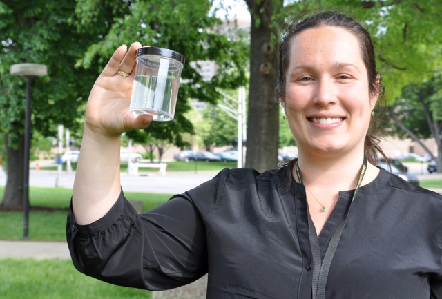 Jade Young leads Louisville District water quality team