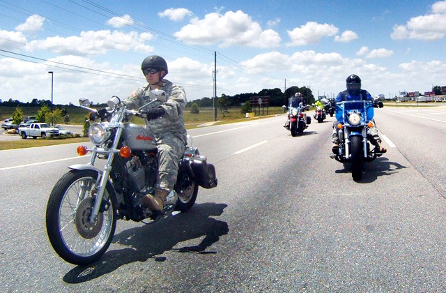 Riders gather for training, camaraderie
