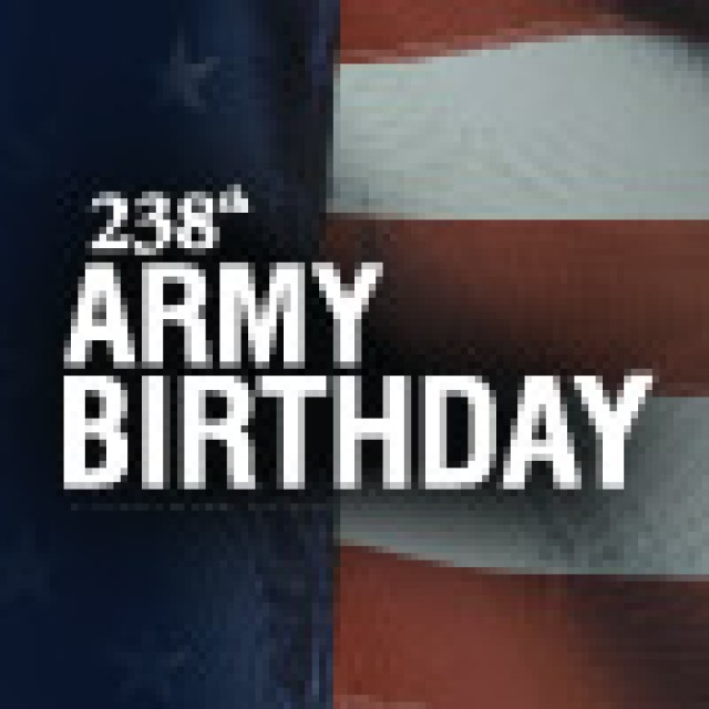 238th Army Birthday spotlight graphic