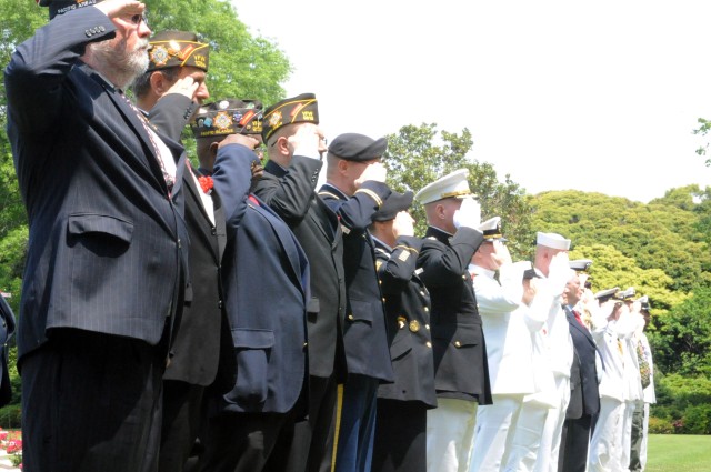 VFW hosts Memorial Day ceremony at Yokohama War Cemetery