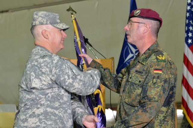 JRD-East changes hands for KFOR mission