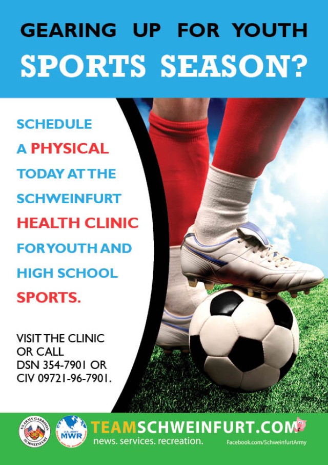 Sports season physical