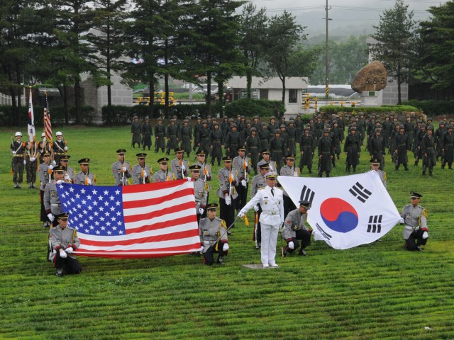 Korean War veterans honored at battle ceremony