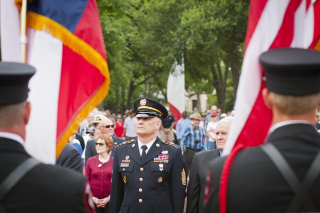 Sergeant major of the Army Raymond F. Chandler III