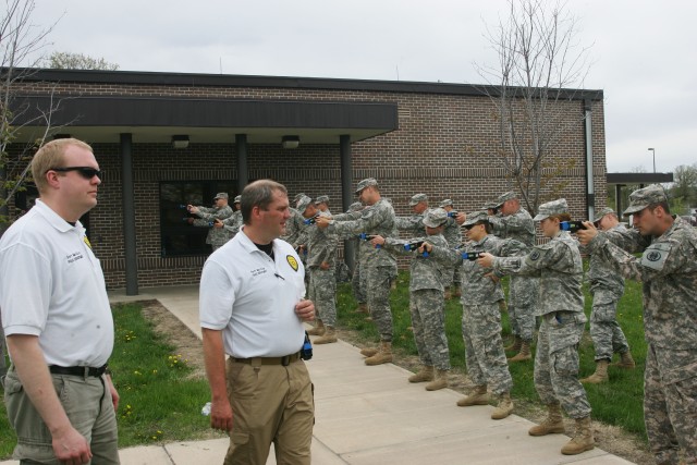 438th MPs support, train with Fort McCoy police