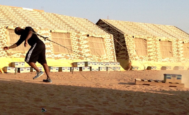 414th CSB contracting Soldiers support African mission