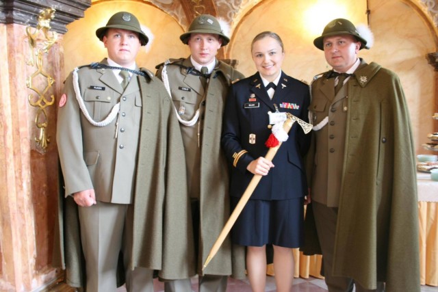 US Army Capt. Barbara Bujak recognized in Veterans Day ceremony in Poland