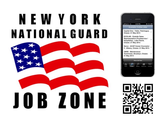 New York National Guard Job Zone App