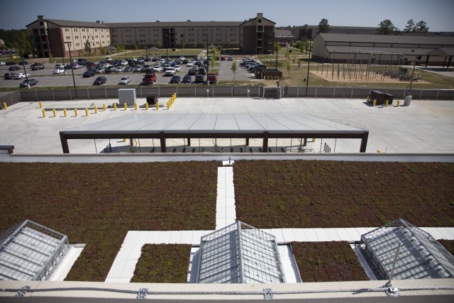 Fort Bragg green roof looks, feels 'cool'