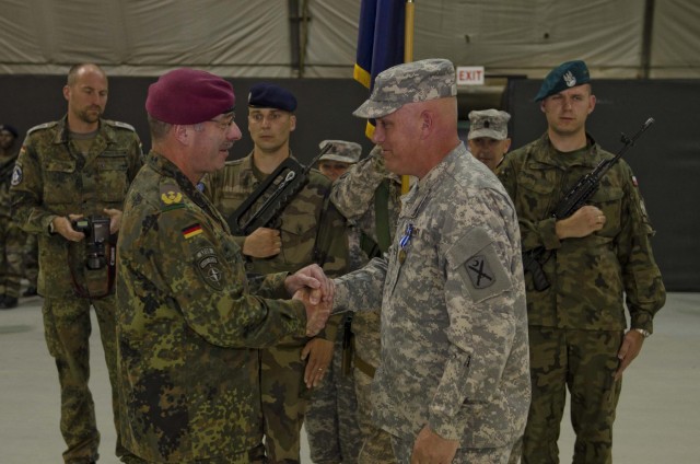 SC unit hands off command in Kosovo to the 525th BfS