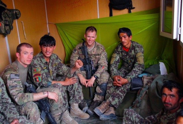 SFAATs advise and assist Afghan National Security Forces