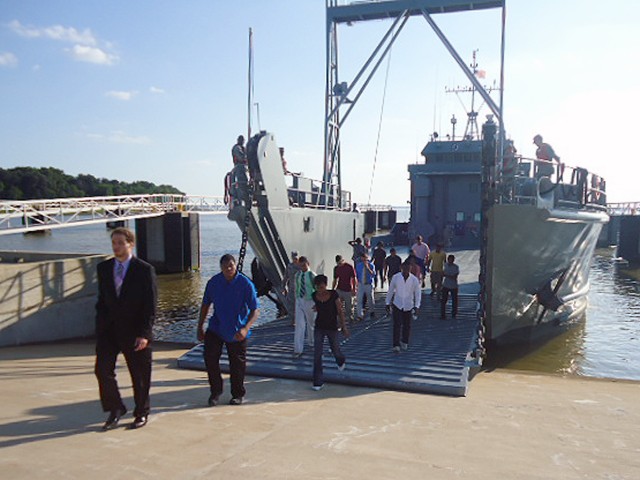 Future Soldiers Get Cruise on Army Landing Craft