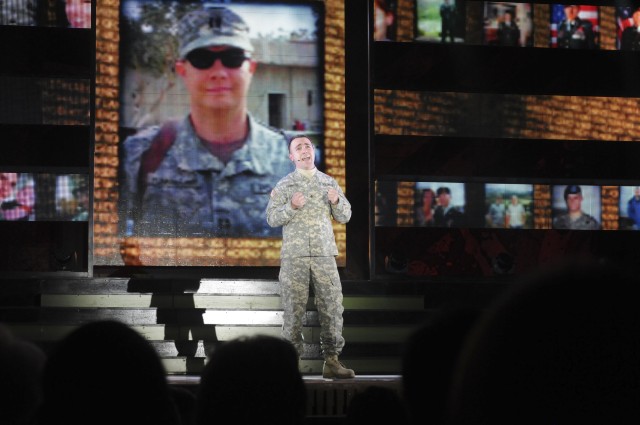 Tribute to the fallen.