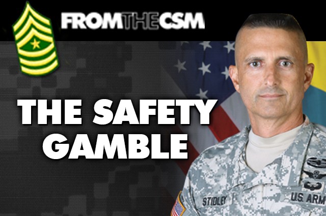 The Safety Gamble | Article | The United States Army