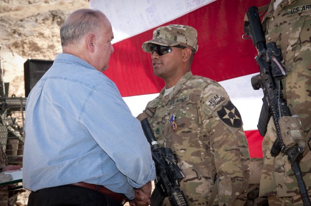 Westphal awards Purple Heart medals to Soldiers wounded in southern Afghanistan