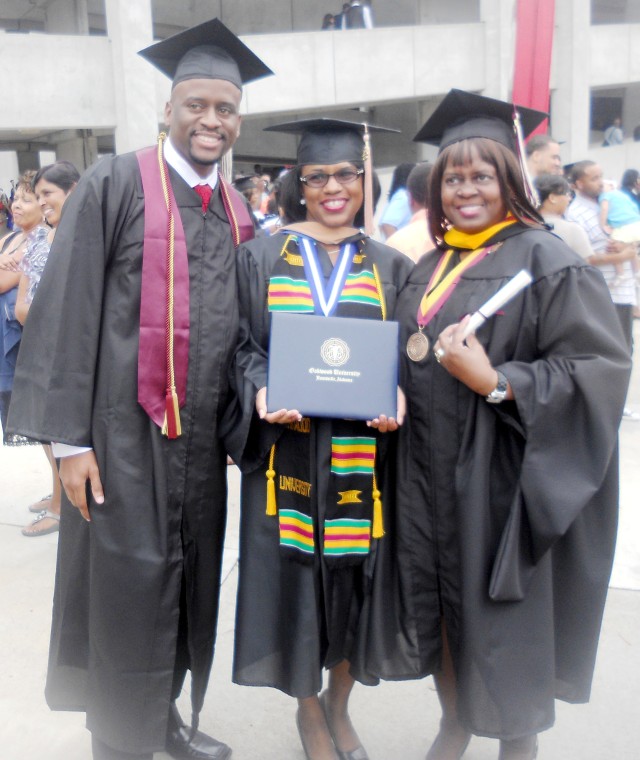 Family sets an example, pursues higher education