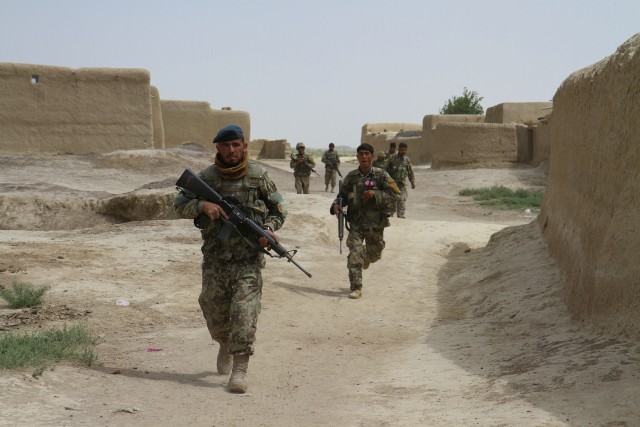 Afghan National Army fights for peace in Afghanistan