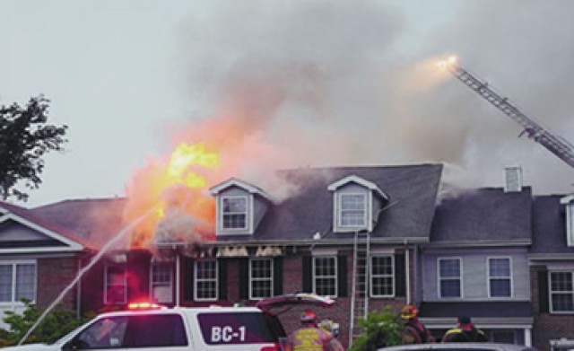 Fire destories two Fort Meade homes, damages two others