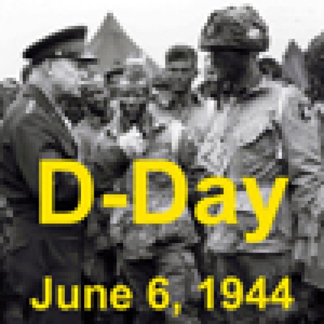 D-Day spotlight graphic