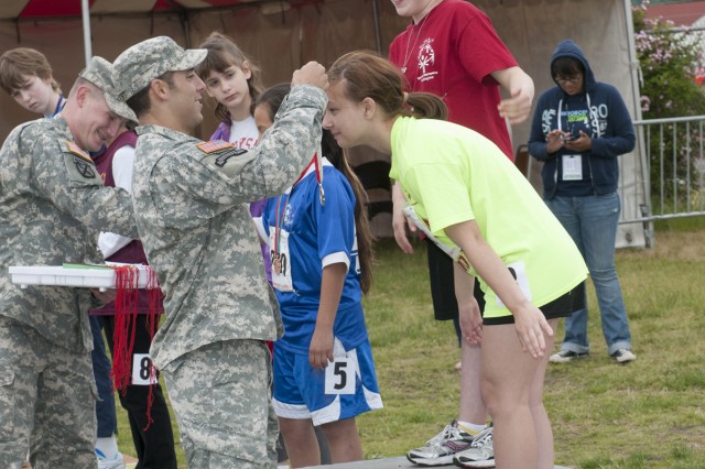 Special Olympians touch Soldiers hearts