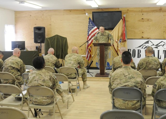 Dining facility commemorates fallen chaplain
