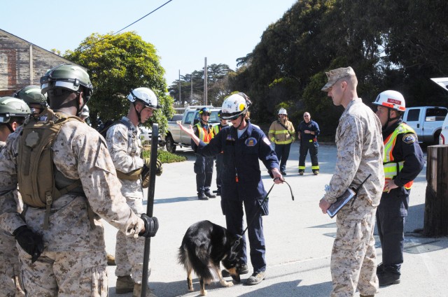 California first responders train for response on former Fort Ord