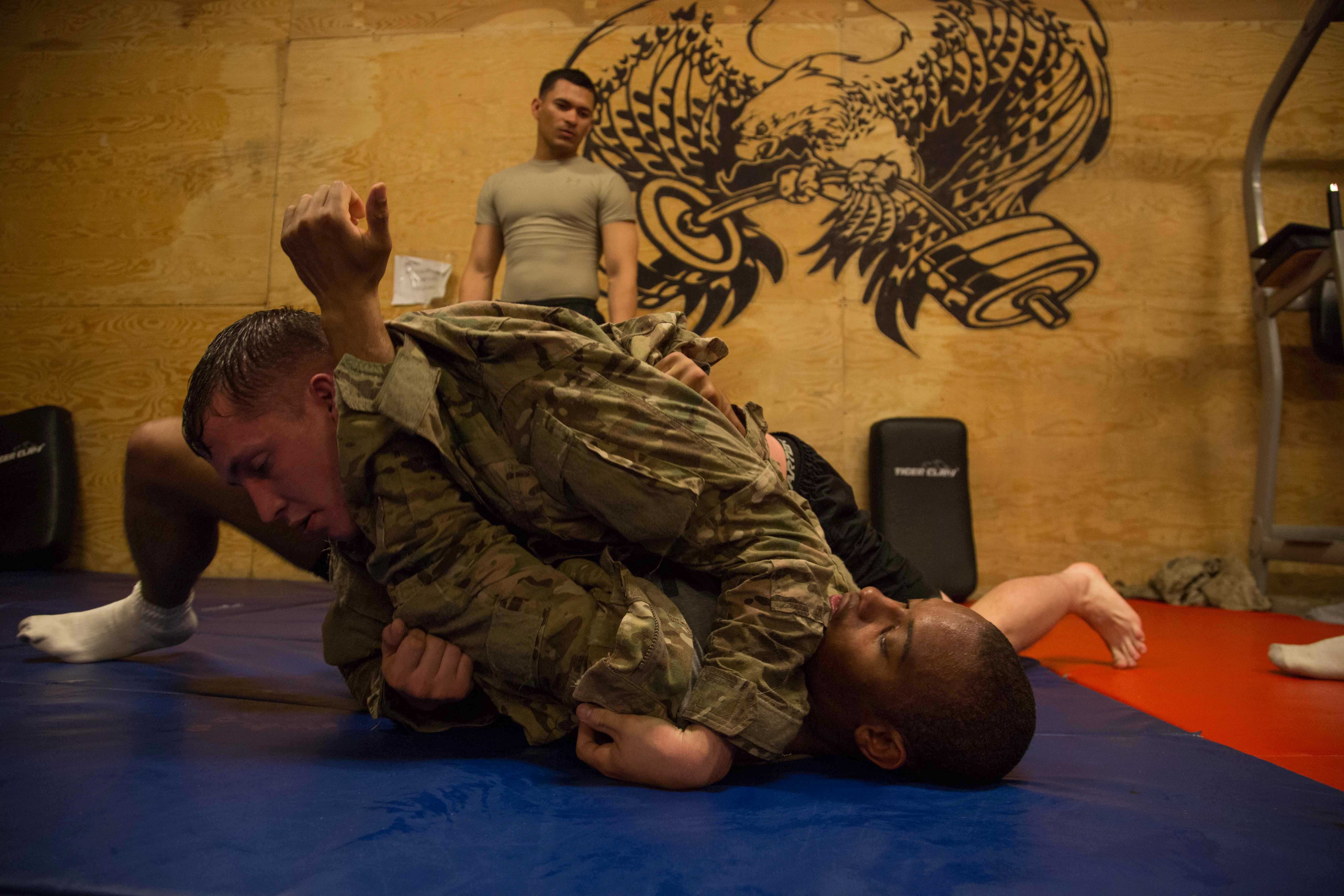 Rule number one, you do not talk about Gamberi fight club | Article | The  United States Army