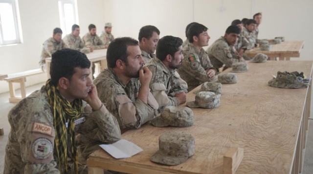 US advisers provide Afghan police valuable training