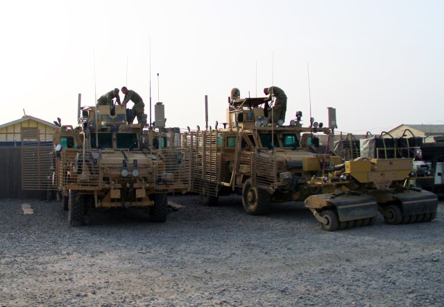 4th BSTB conducts route clearance patrol in Khowst Province