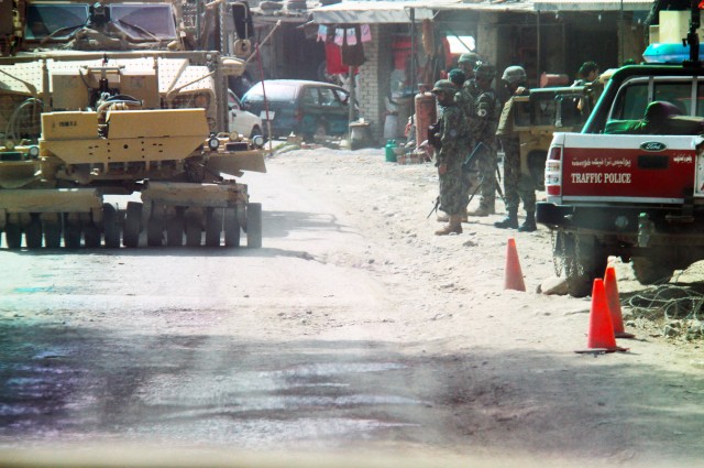 4th BSTB conducts route clearance patrol in Khowst Province