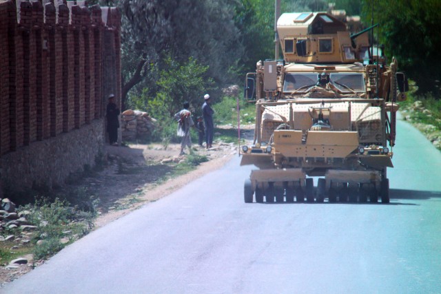 4th BSTB conducts route clearance patrol in Khowst Province
