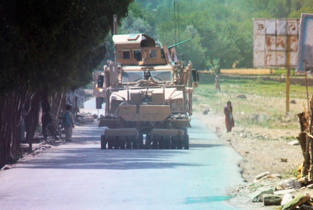 4th BSTB conducts route clearance patrol in Khowst Province