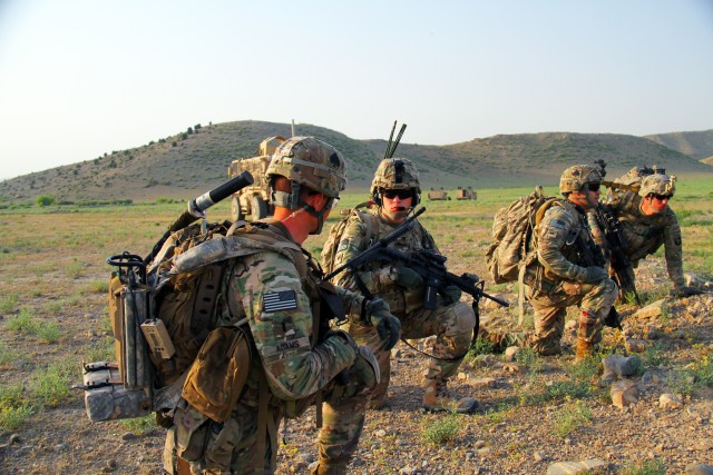 Easy Company supports ANSF mission