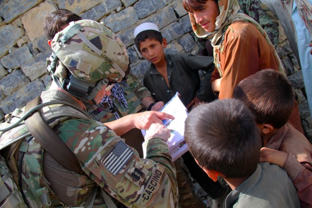 Easy Company supports ANSF mission