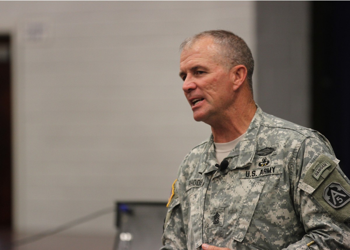 Army North senior enlisted leader urges NCOs to practice leadership ...